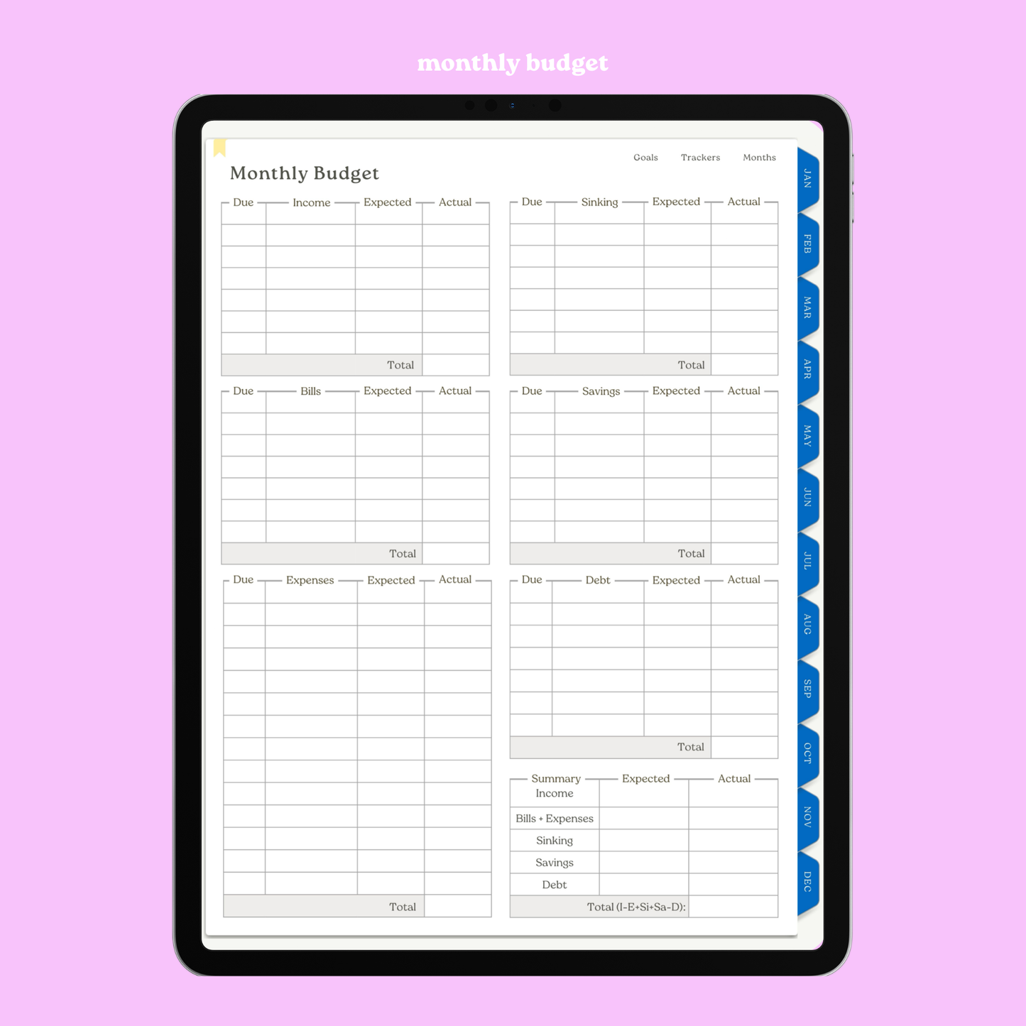 Time to Dime Digital Planner