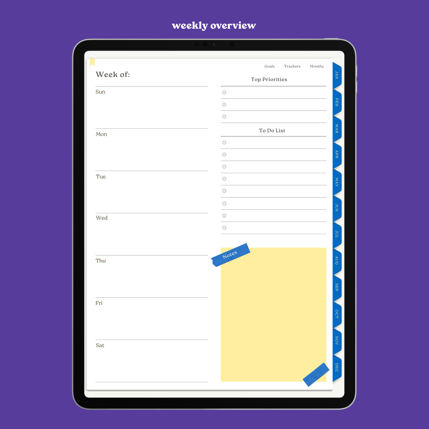 Time to Dime Digital Planner